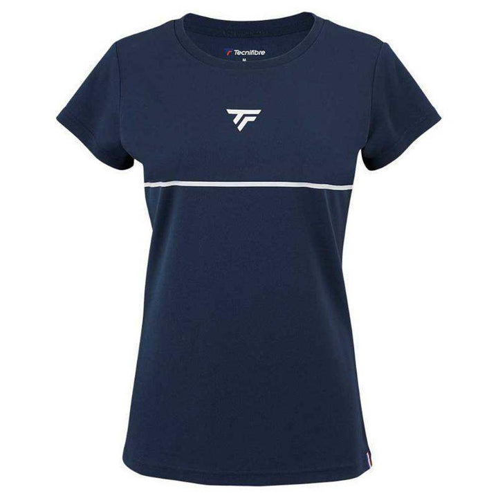 T-shirt Tecnifibre Performance azul marinho mulher