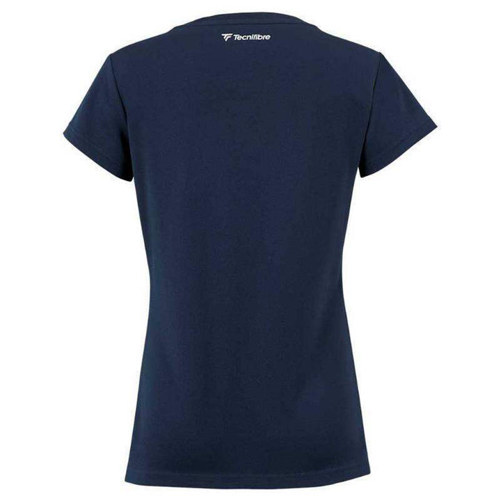 T-shirt Tecnifibre Performance azul marinho mulher