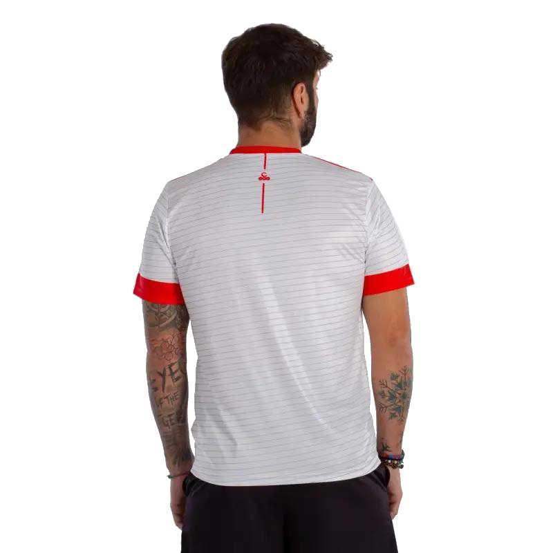 Camiseta Vibora King Cobra X Aniversário Branco Vermelho