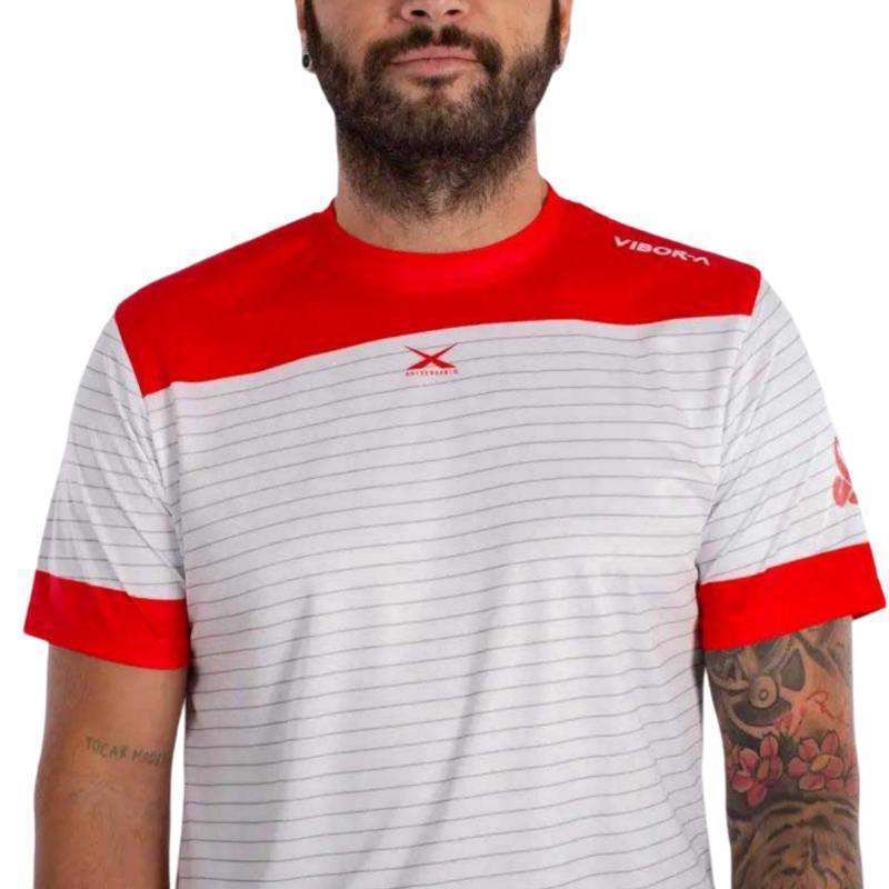 Camiseta Vibora King Cobra X Aniversário Branco Vermelho