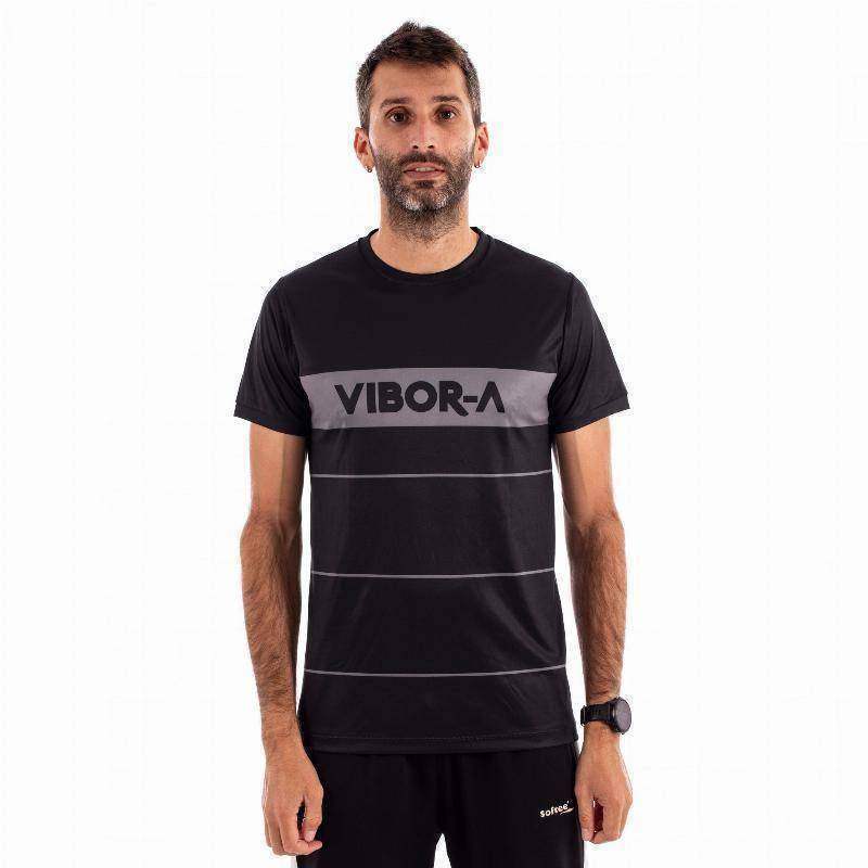 Camiseta preta tóxica Vibora