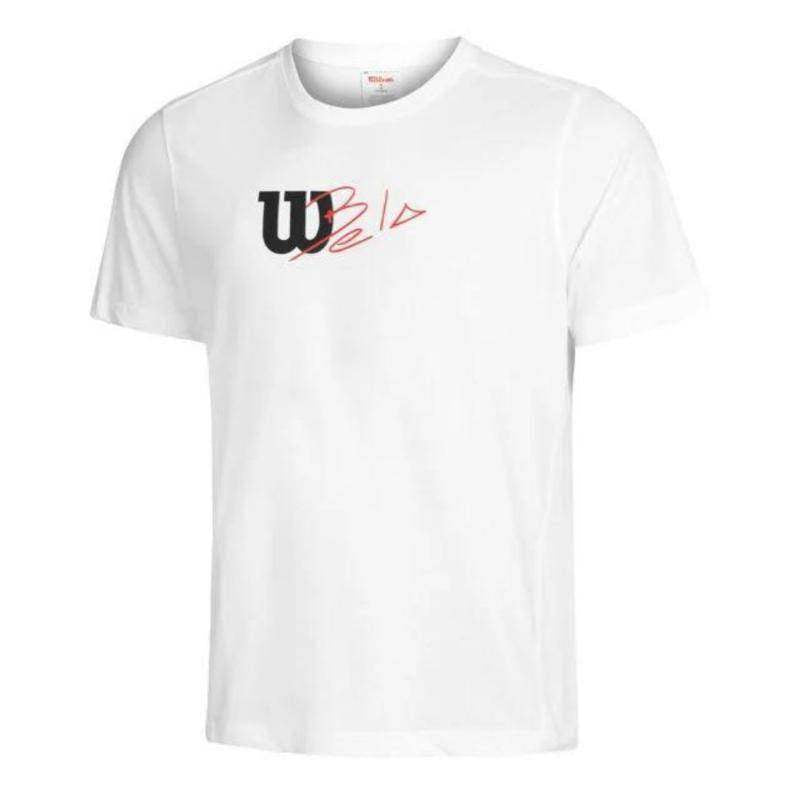 Camiseta Wilson Bela Gráfica Branca