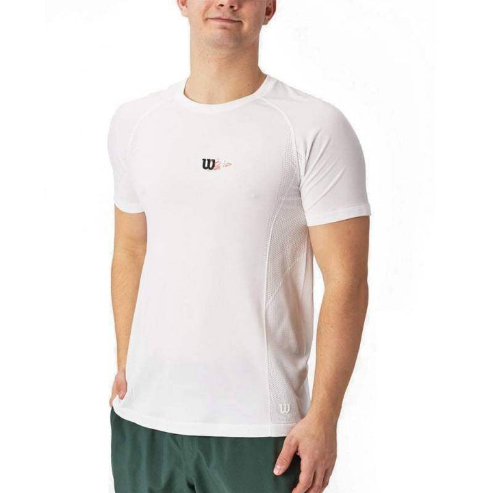 Camiseta Wilson Bela Seamless Crew Branco