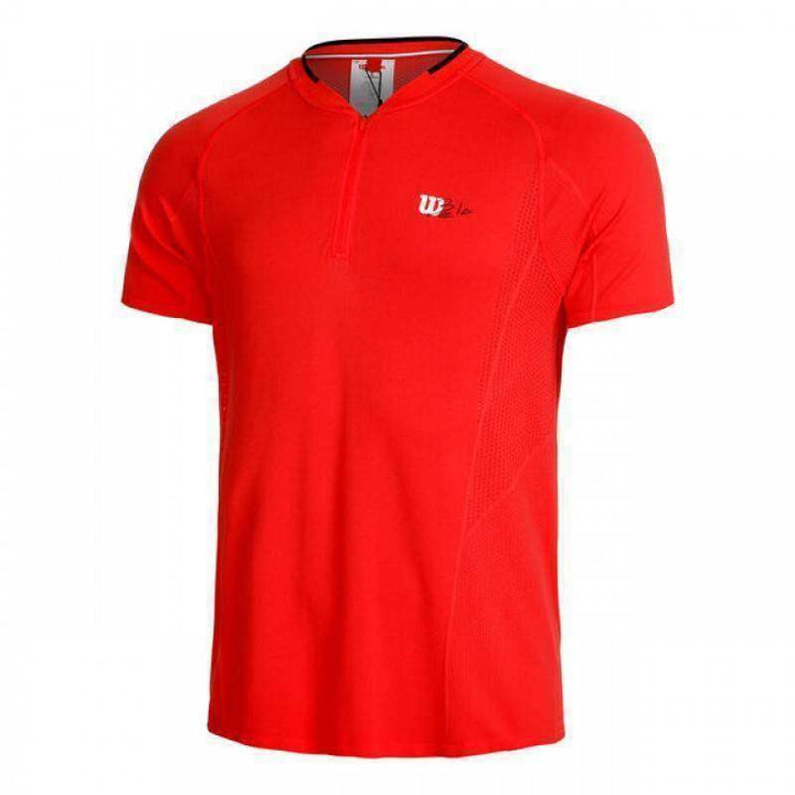 Camiseta Wilson Bela Seamless Ziphnly 2.0 vermelha