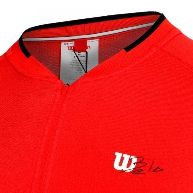 Camiseta Wilson Bela Seamless Ziphnly 2.0 Rojo