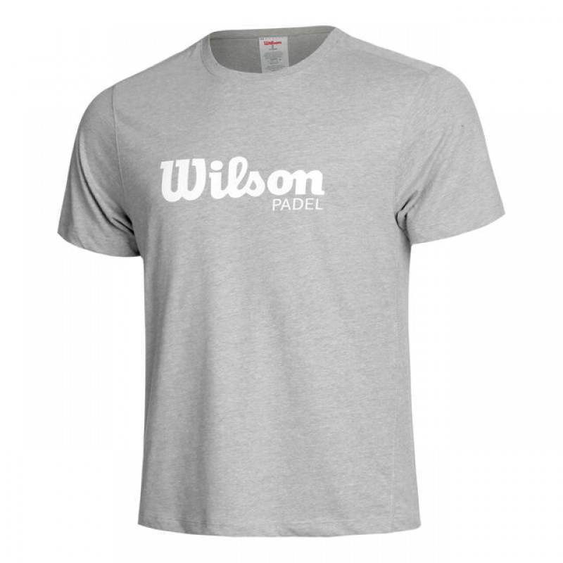 T-shirt Wilson Graphic cinzento branco