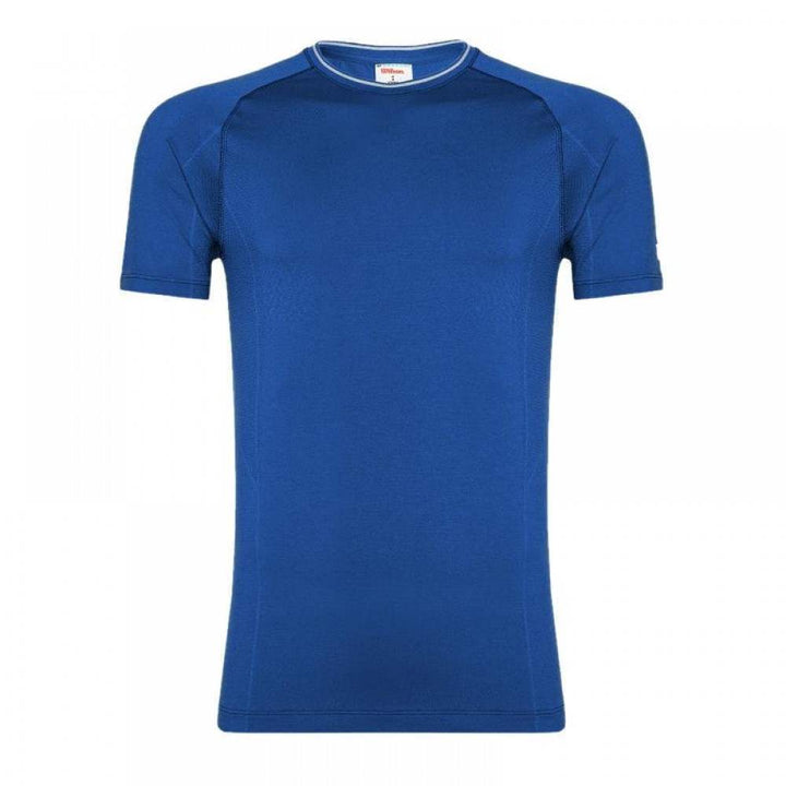 Camiseta Wilson Team Seamless Crew Azul Royal