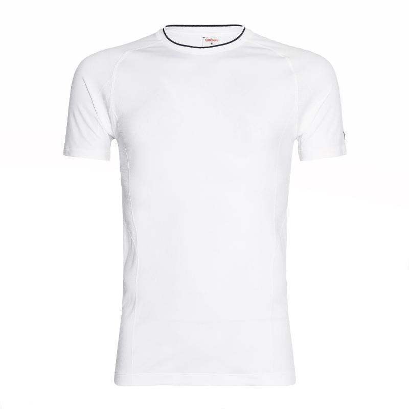 Camiseta Wilson Team Seamless Crew Blanco