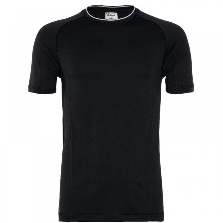 Camiseta Wilson Team Seamless Crew Negro