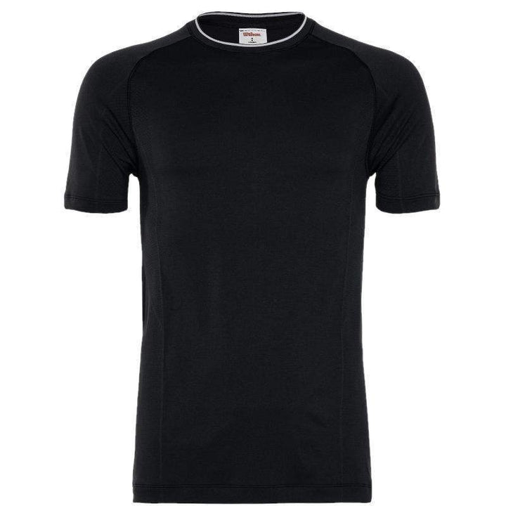 Camiseta Wilson Team Seamless Crew Negro