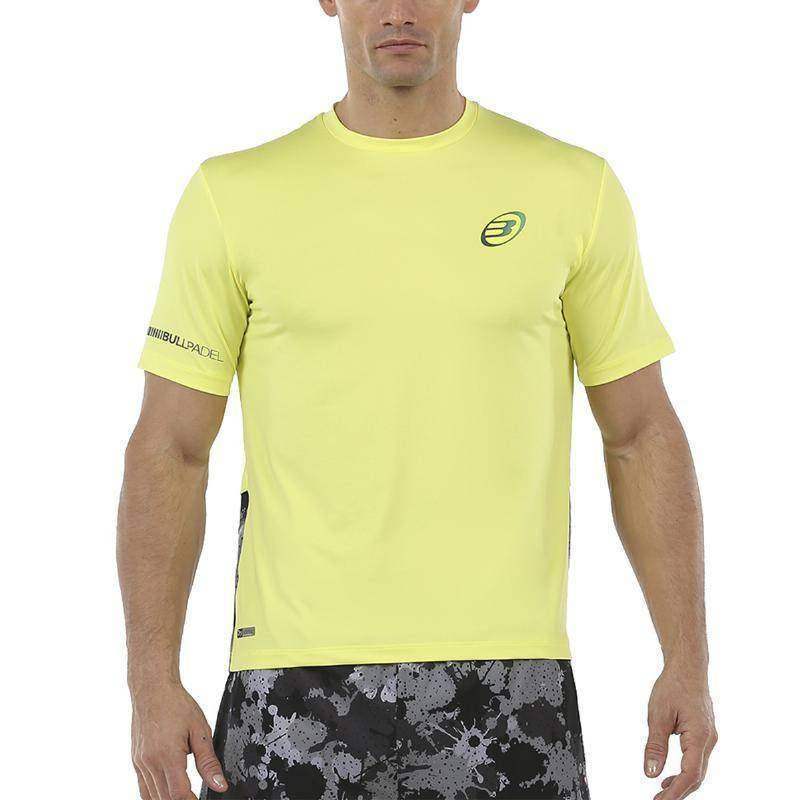 Camiseta Bullpadel Union Amarelo Enxofre Fluor