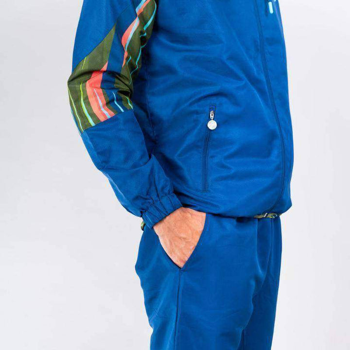 Bidi Badu Nilas Green Dark Blue Tracksuit