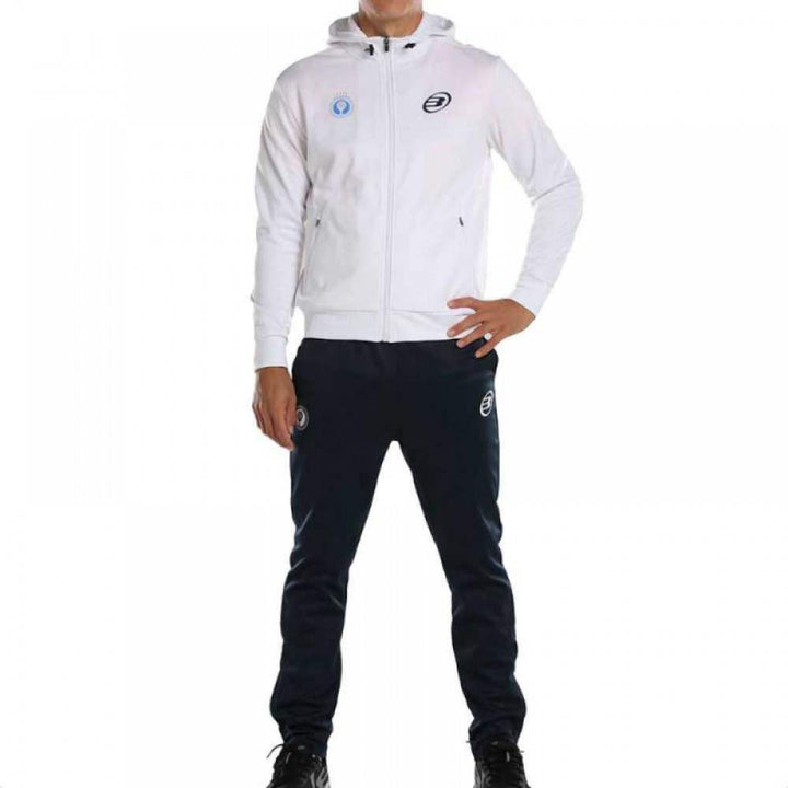 Bullpadel Acamo Tracksuit White Navy Blue