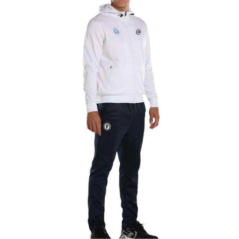 Bullpadel Acamo Tracksuit White Navy Blue