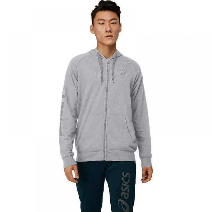 Asics Big FZ Jacket Light Gray