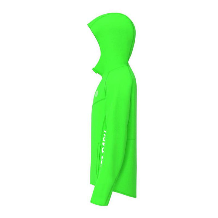 Bidi Badu Crew Hood Neon Green Jacket