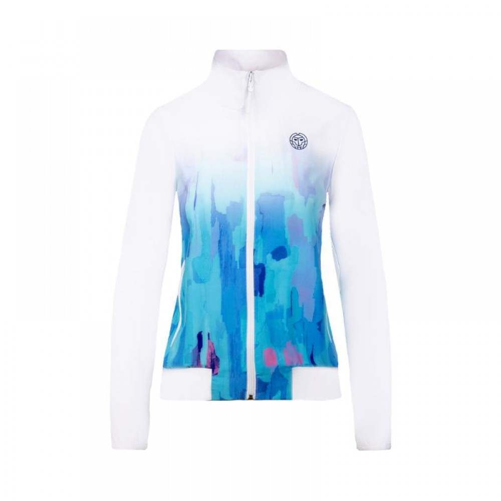 Chaqueta Bidi Badu Gene Tech Blanco Agua Mujer