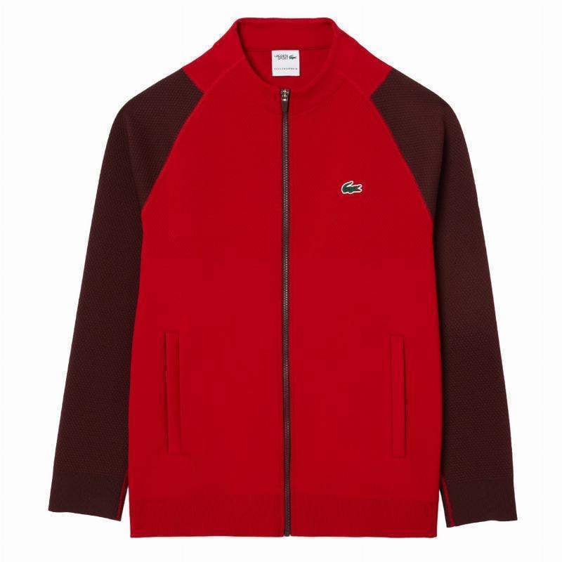 Chaqueta Lacoste Novak Djokovic Burdeos