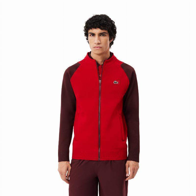 Chaqueta Lacoste Novak Djokovic Burdeos