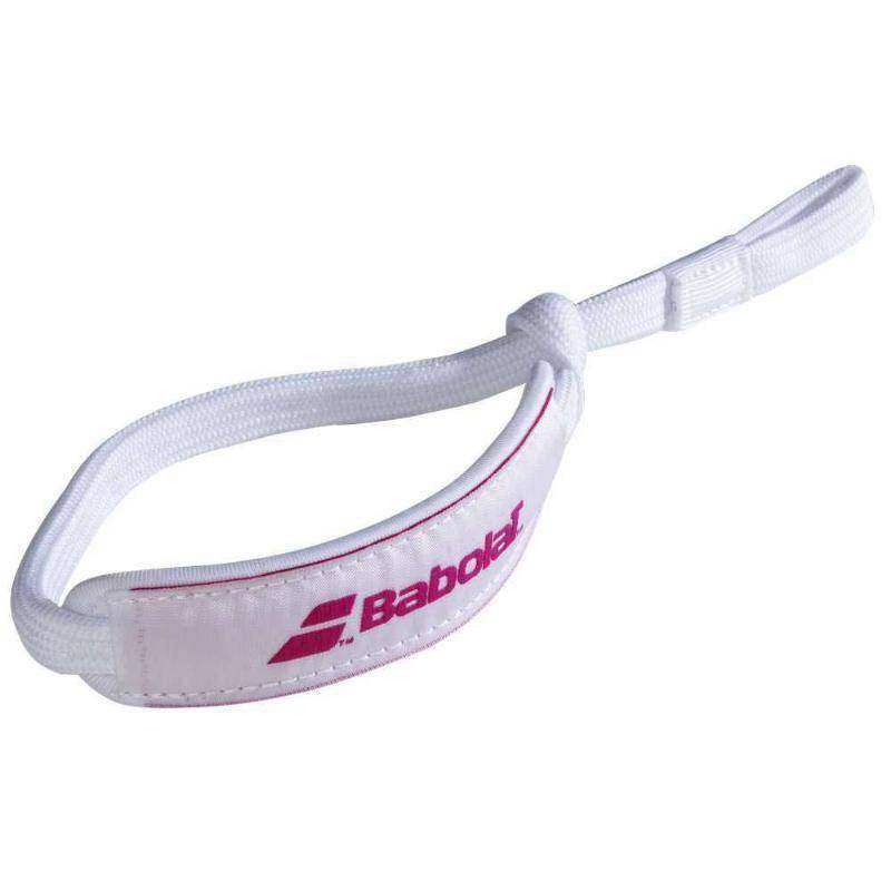 Babolat Padel Cordão Branco Rosa