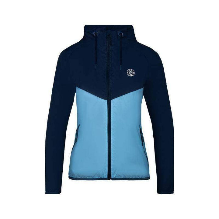 Bidi Badu Zohra Windbreaker Light Blue Dark Blue