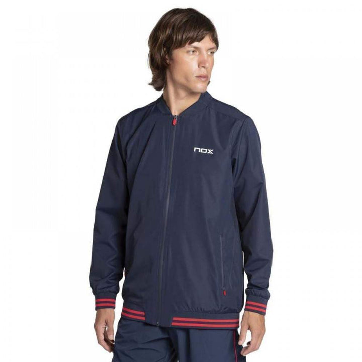 Nox Pro Windbreaker Blue Red