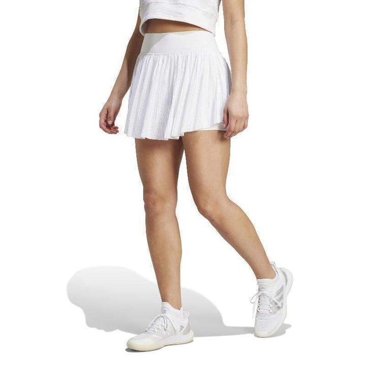 Adidas Pleated Pro Skirt White