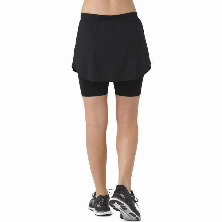 Asics Performance Skirt Black Grey