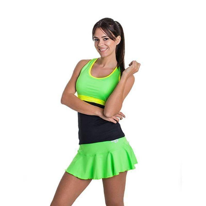 Basic BB Skirt Lime Green Fluor