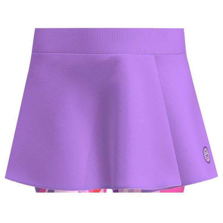 Bidi Badu Spike Printed Wavy Lilac Pink Skirt