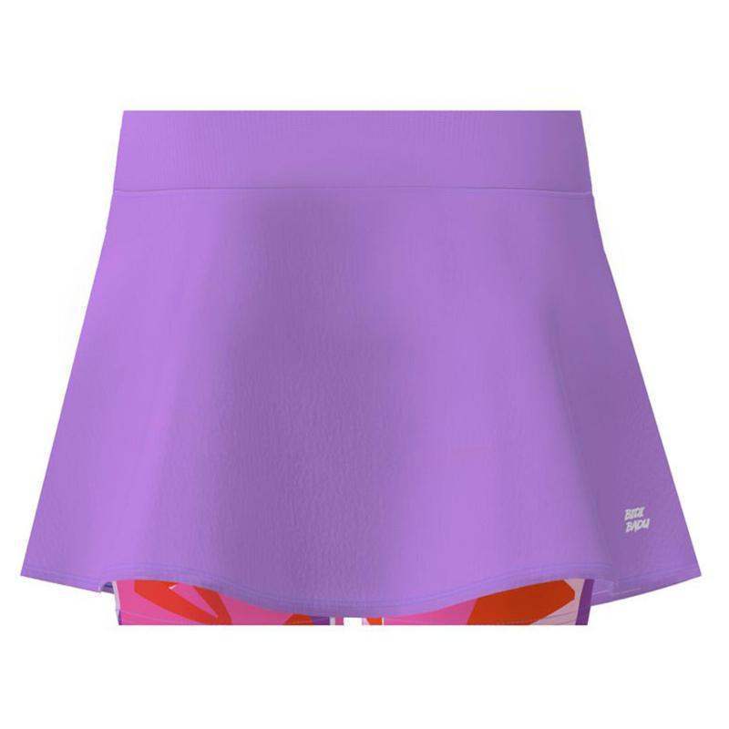 Bidi Badu Spike Printed Wavy Lilac Pink Skirt