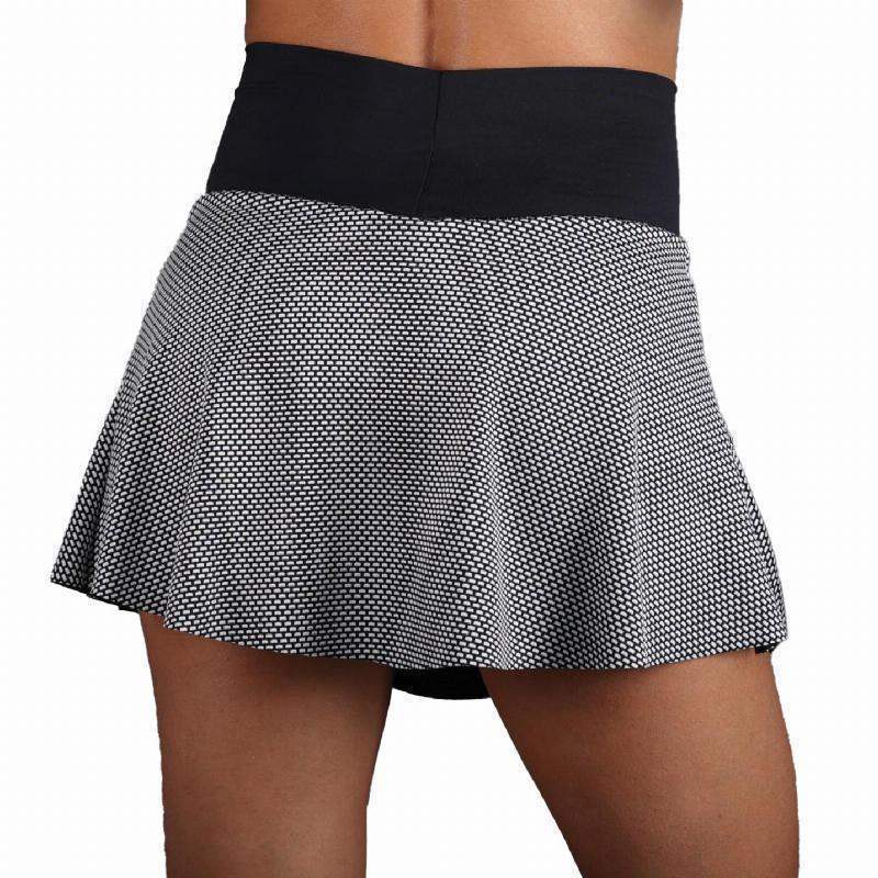 Endless Lux II Skirt Gray White