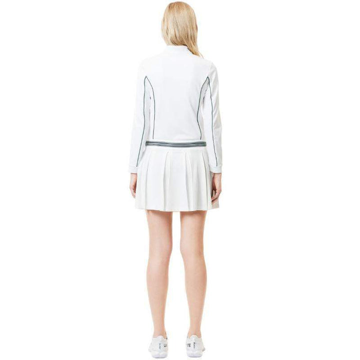 Lacoste Pique Skirt White Green