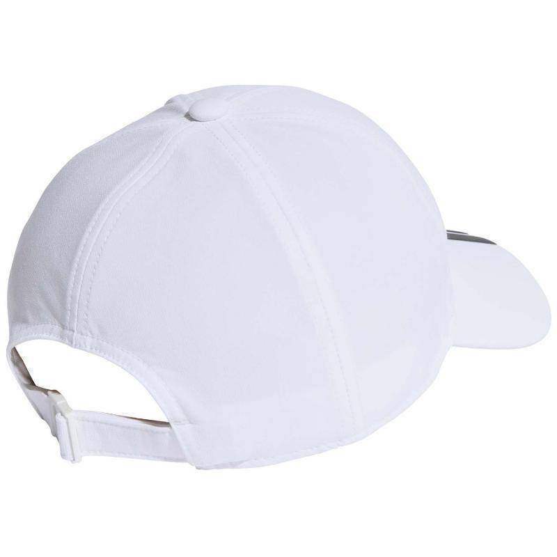 Adidas Aeroready Baseball 3 Stripes Cap White Black