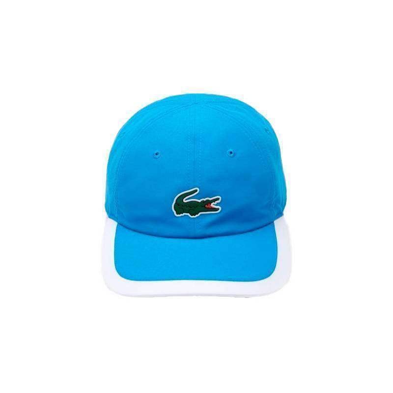 Lacoste Lightweight Blue White Cap