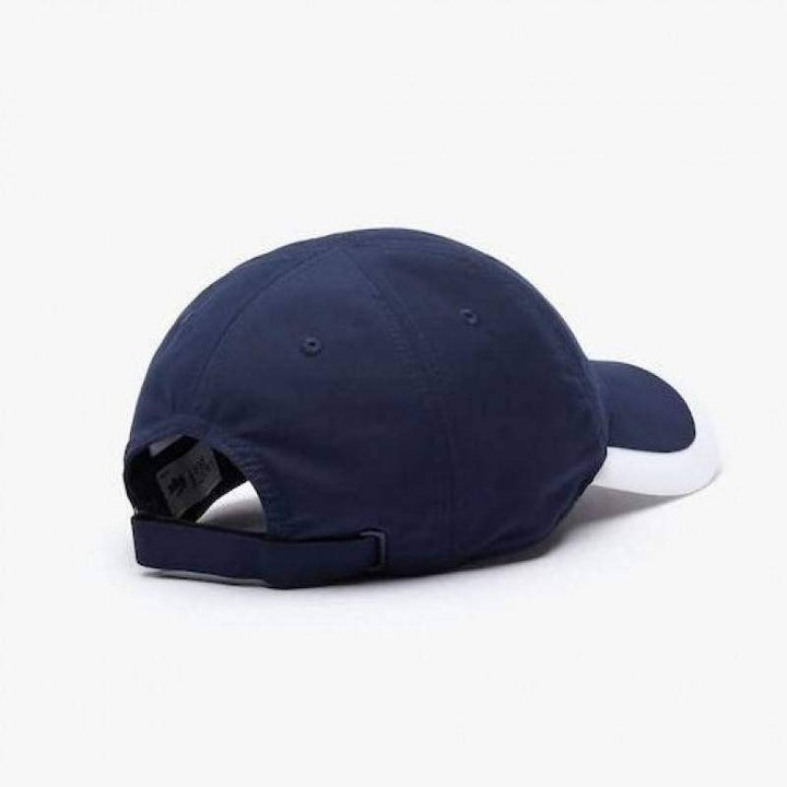 Lacoste Lightweight Navy Blue White Cap