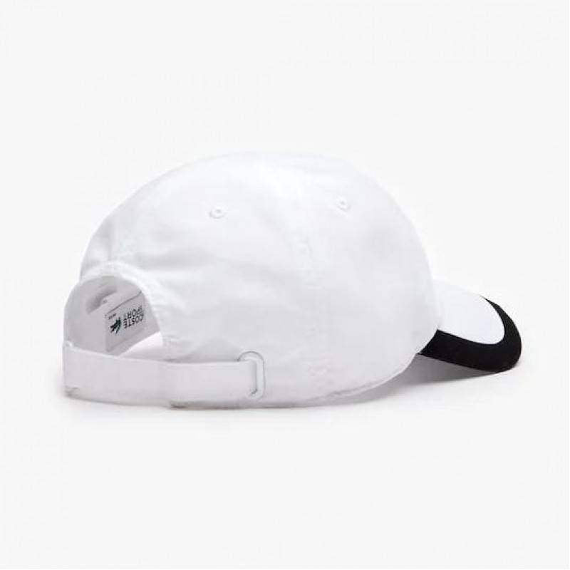 Lacoste Lightweight Cap White Navy Blue