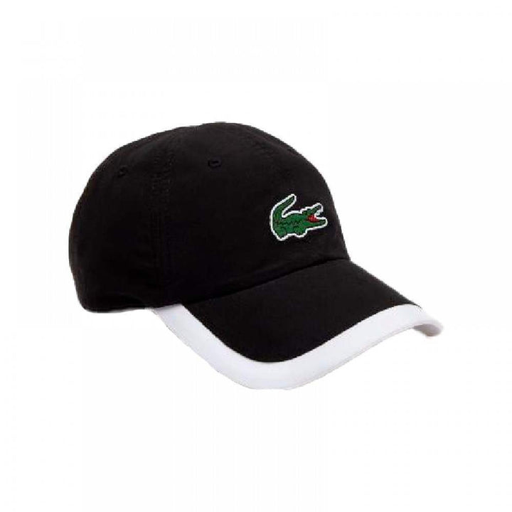 Lacoste Lightweight Cap Black White