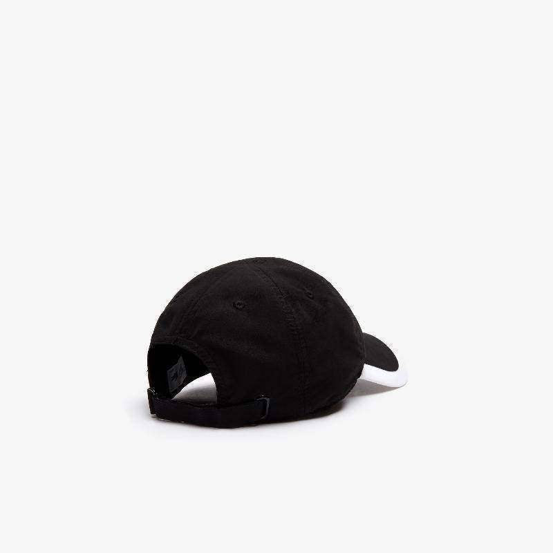 Lacoste Lightweight Cap Black White