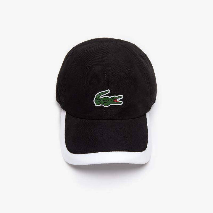 Lacoste Lightweight Cap Black White