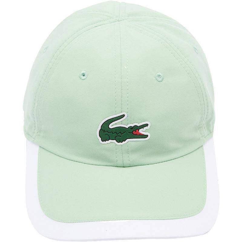 Gorra Lacoste Ligera Verde Claro Blanco