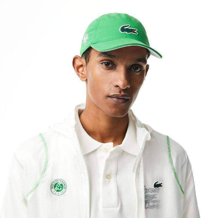 Boné Lacoste Roland Garros Edition verde