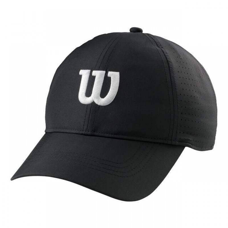 Gorra Wilson Ultralight Negro Blanco