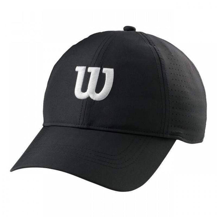 Wilson Ultralight Cap Black White