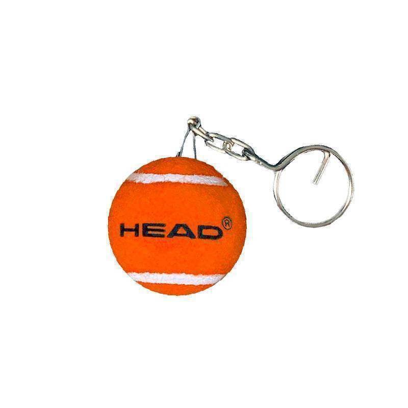 Orange Head Ball Keychain