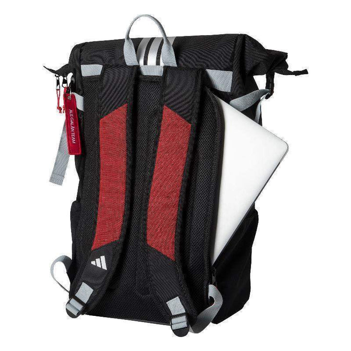 Mochila Adidas Ale Galan Multigame 3.4 Negro Rojo