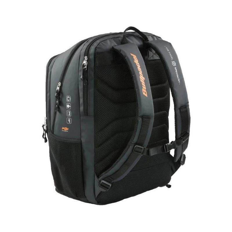 Bullpadel Tello Chingotto BPM23007 Vertex Black Backpack