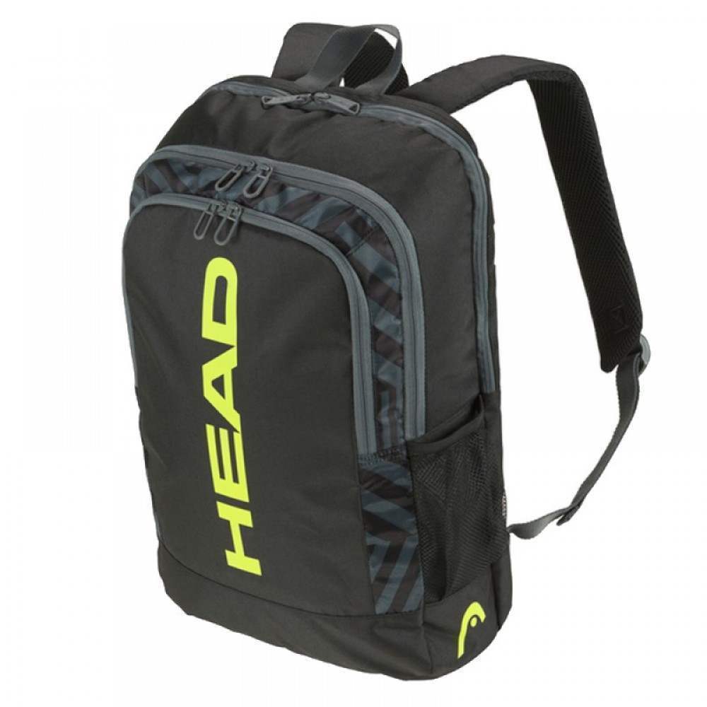 Head Base Backpack 17L Black Neon Yellow