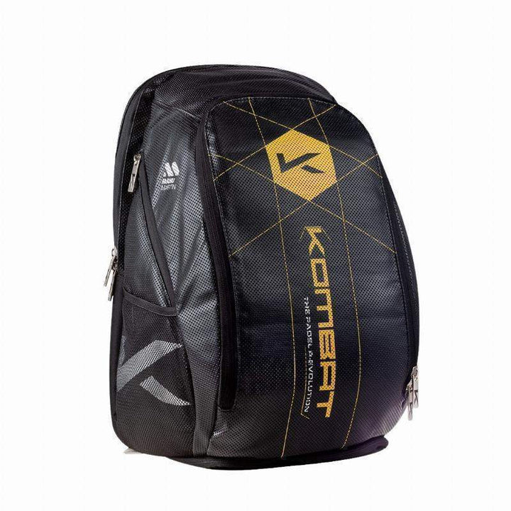 Mochila Kombat Manu Martin Osorno Negro Amarillo