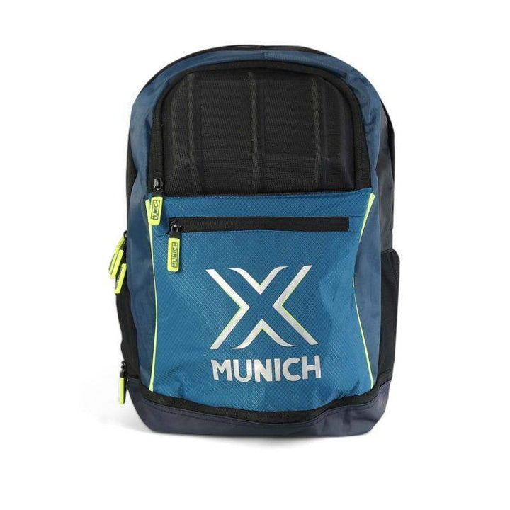 Munich Basic Backpack Blue Lime Fluor